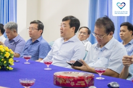 Bí thư Tỉnh Ủy Đồng Tháp Lê Quốc Phong và Thành Ủy Cao Lãnh đến chúc Tết BVĐK Tâm Trí Đồng Tháp