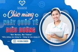 Lễ chào mừng và kỉ niệm ngày quốc tế điều dưỡng