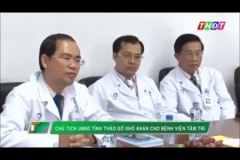 Chủ tịch UBND tỉnh Nguyễn Văn Dương cùng lãnh đạo các Sở, ngành liên quan đến thăm và làm việc với BGĐ Bệnh viện Tâm Trí Đồng Tháp.