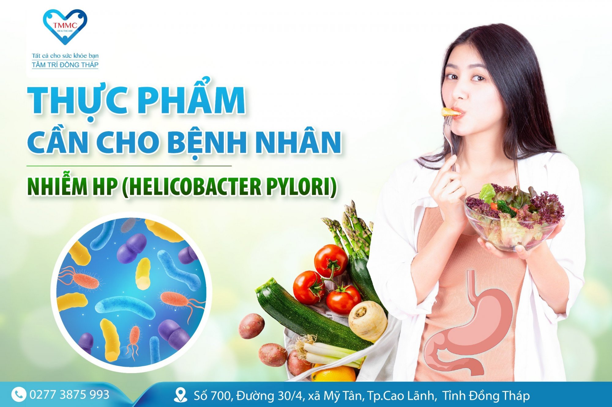 Thực phẩm cần cho bệnh nhân nhiễm HP