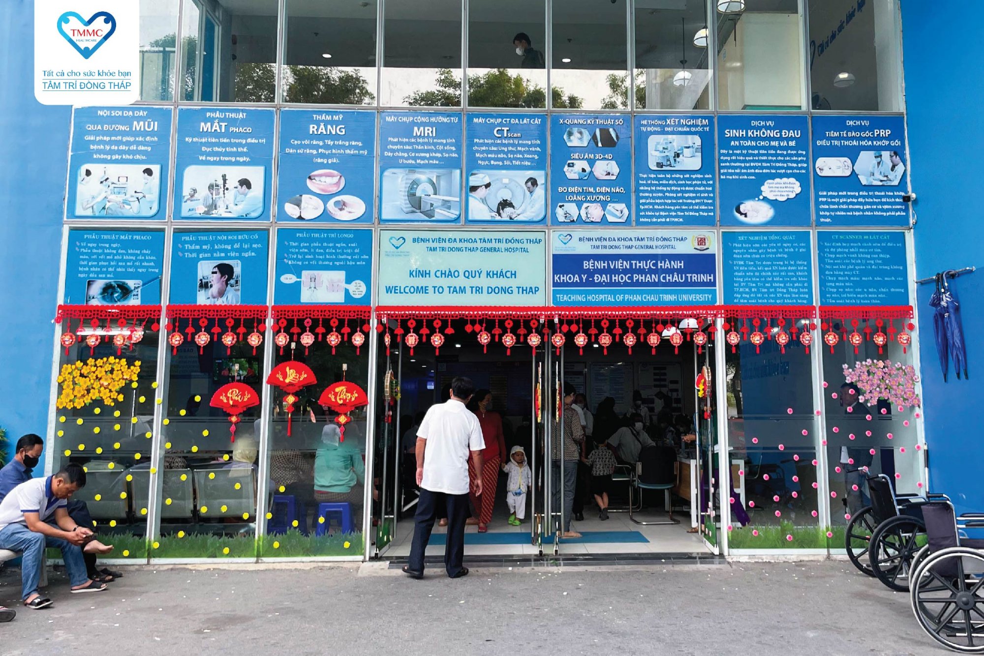Bệnh viện Tâm Trí Đồng Tháp trước dịp nghỉ Tết Nguyên đán Ất Tỵ