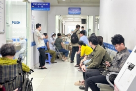 Không khí thăm khám ngày đầu tuần tại BVĐK Tâm Trí Đồng Tháp