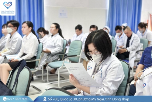 BVĐK Tâm Trí Đồng Tháp tổ chức đào tạo y khoa liên tục về NIPT trong tầm soát trước sinh
