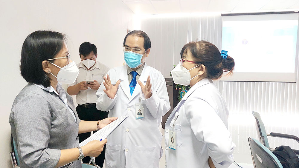 Đoàn kiểm tra Sở Y Tế Đồng Tháp kiểm tra, đánh giá chất lượng Bệnh viện Tâm Trí Đồng Tháp năm 2021