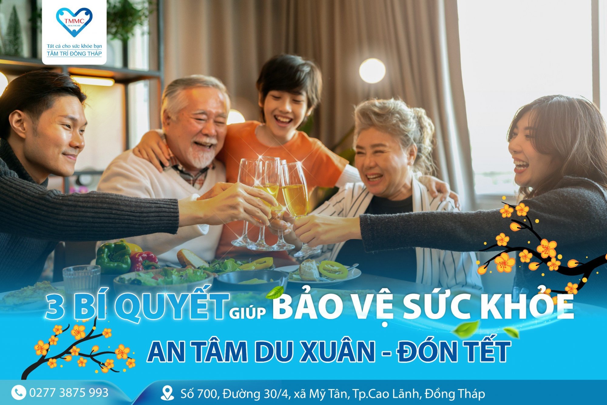 3 bí quyết giúp bảo vệ sức khỏe, an tâm du xuân đón Tết