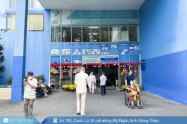 Bệnh viện Tâm Trí Đồng Tháp sáng Mùng 7 Tết Bính Ngọ