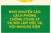 WHO khuyến cáo cách phòng chống COVID-19 tại nơi làm việc