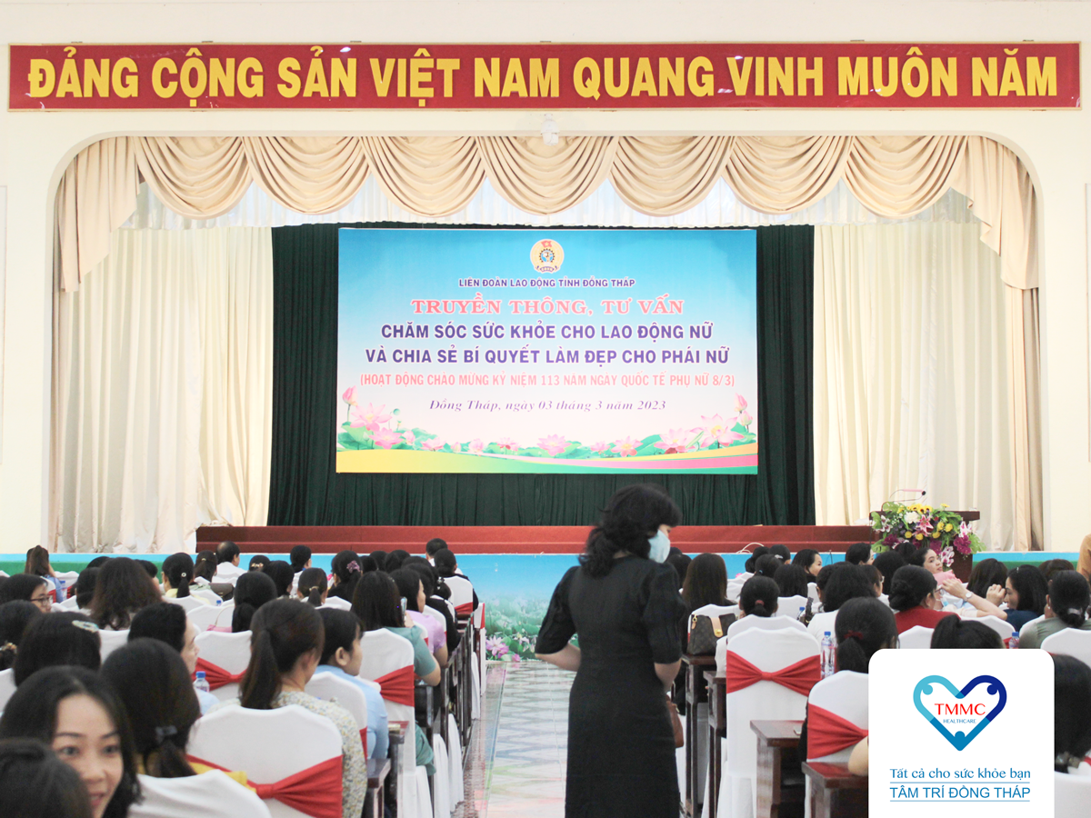 Truyền thông chăm sóc sức khỏe cho lao động nữ tỉnh Đồng Tháp