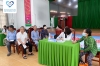 Hoạt động khám bệnh, cấp thuốc miễn phí cho người dân xã Bình Thành, huyện Thanh Bình