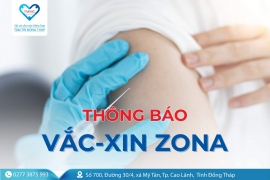 Thông báo: Vắc xin Shingrix - Bảo vệ hiệu quả, chống lại bệnh Zona đã có mặt tại Tâm Trí Đồng Tháp