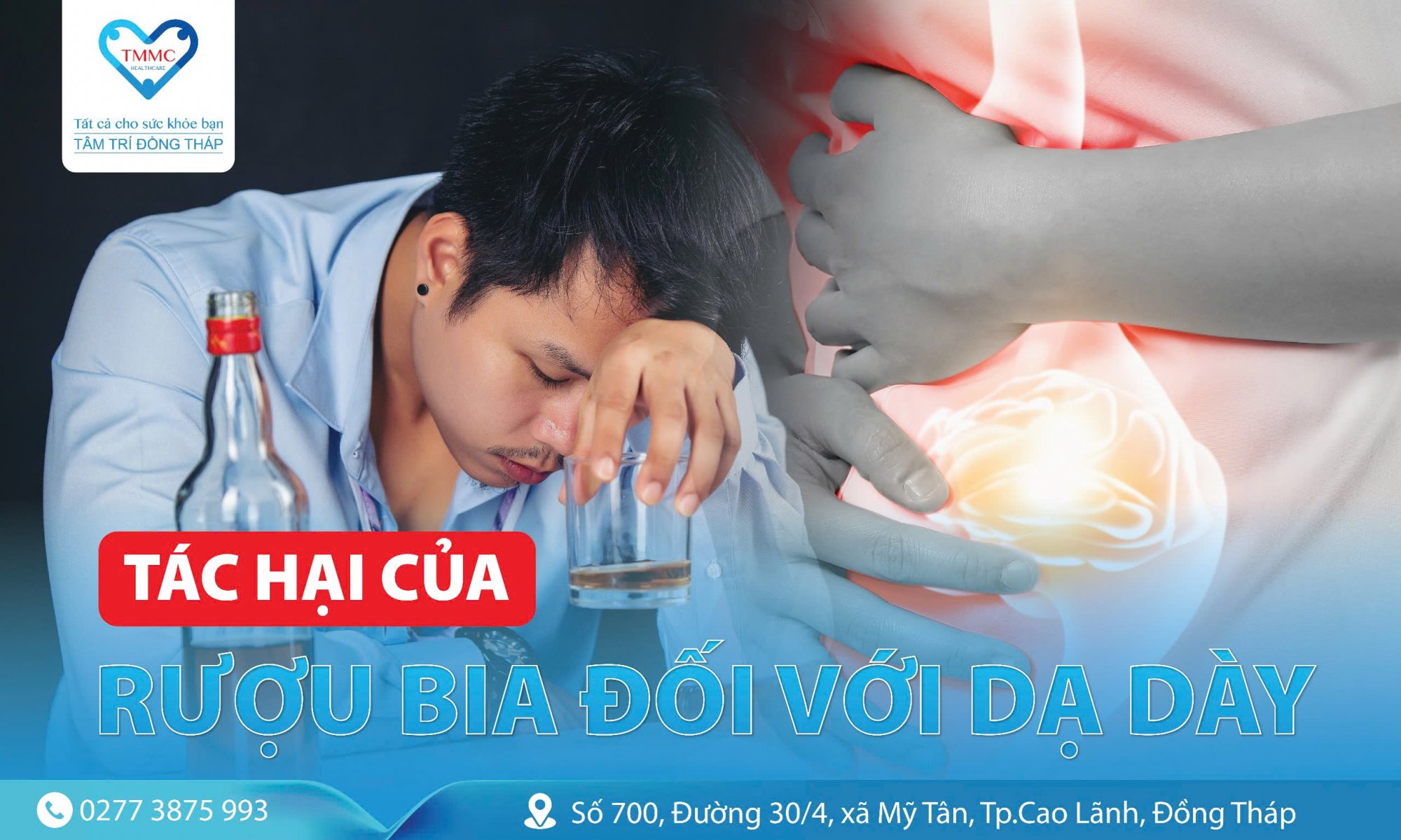 Tác hại của rượu bia đối với dạ dày và cách phòng ngừa