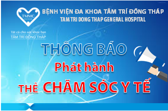 Thông báo: Phát hành Thẻ Chăm Sóc Y Tế