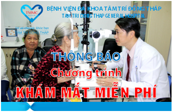 Thông báo: Chương trình khám mắt miễn phí “Vì người cao tuổi năm 2017”