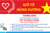 Thông báo lịch khám bệnh dịp nghỉ Lễ Giỗ tổ Hùng Vương