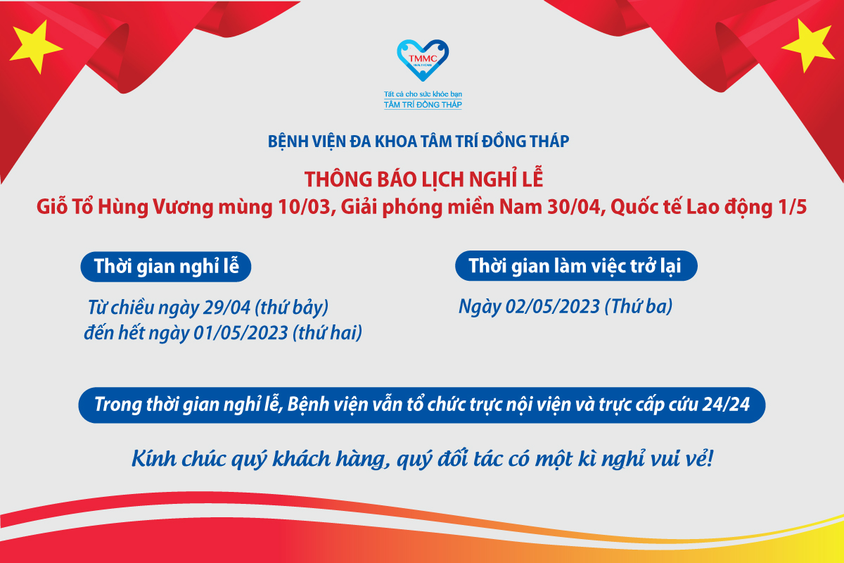 Lịch nghỉ Lễ Giỗ tổ Hùng Vương mùng 10/03, Giải phóng miền Nam 30/04, Quốc tế Lao động 01/05 năm 2023