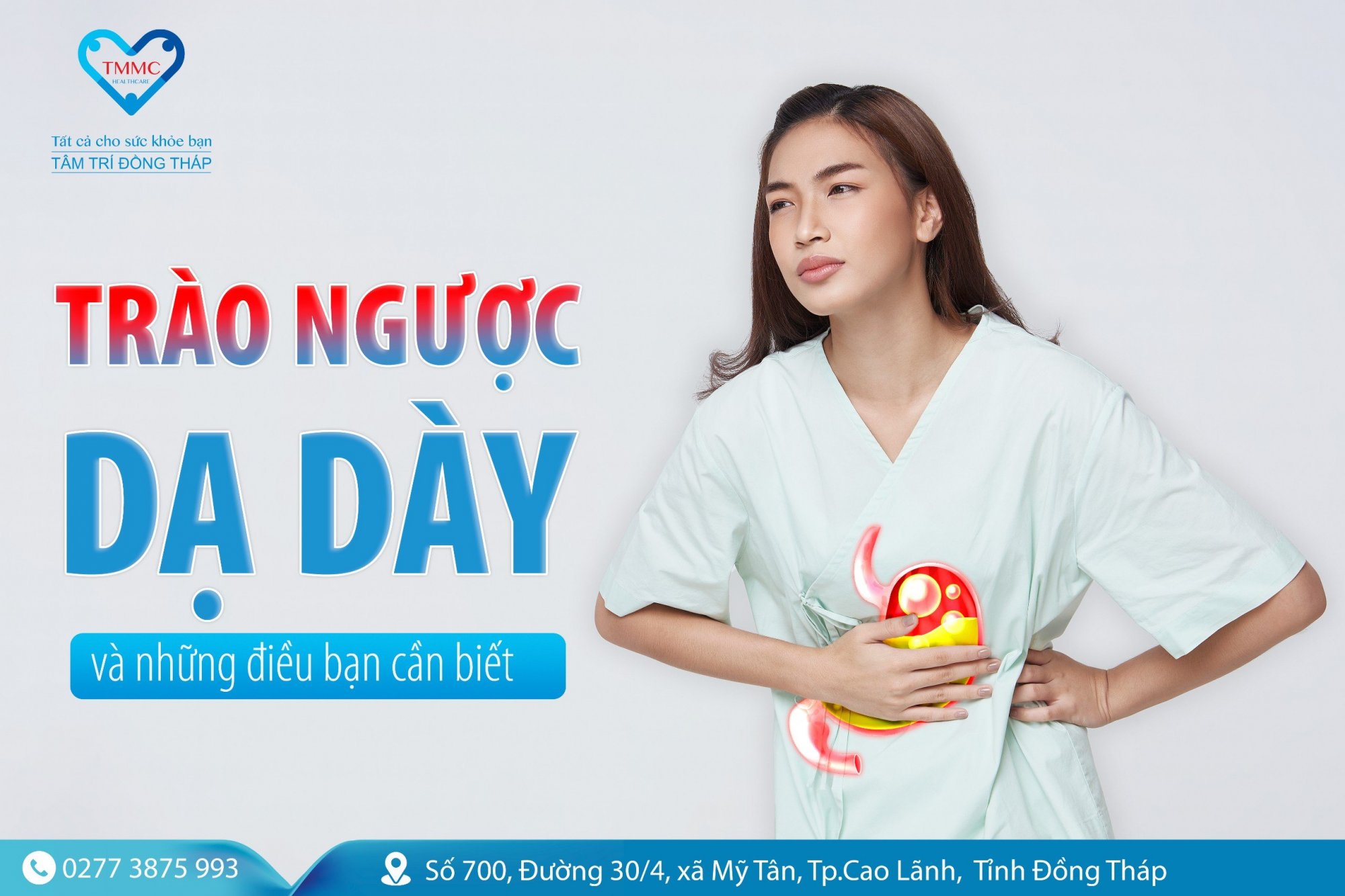 Trào ngược dạ dày và những điều bạn cần biết