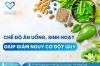 Chế độ sinh hoạt, ăn uống giúp giảm nguy cơ đột quỵ