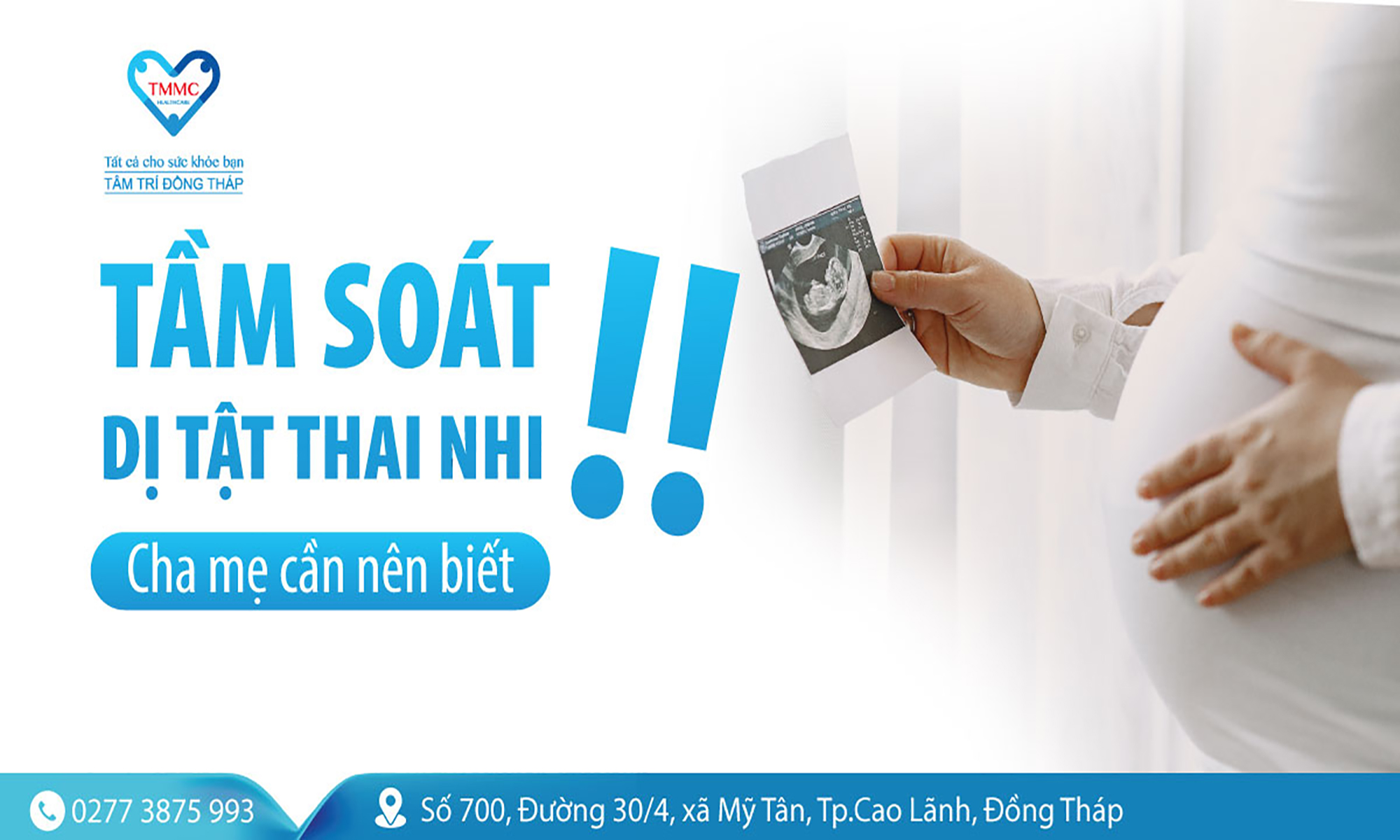 Tầm soát dị tật thai nhi, cha mẹ cần nên biết