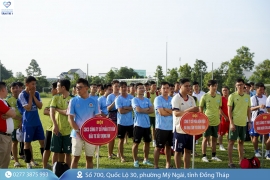 Giải bóng đá trong Đoàn viên, Người lao động Phường Mỹ Ngãi năm 2026