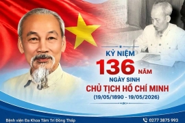 Kỷ niệm 136 năm Ngày sinh Chủ tịch Hồ Chí Minh (19/5/1890 – 19/5/2026)