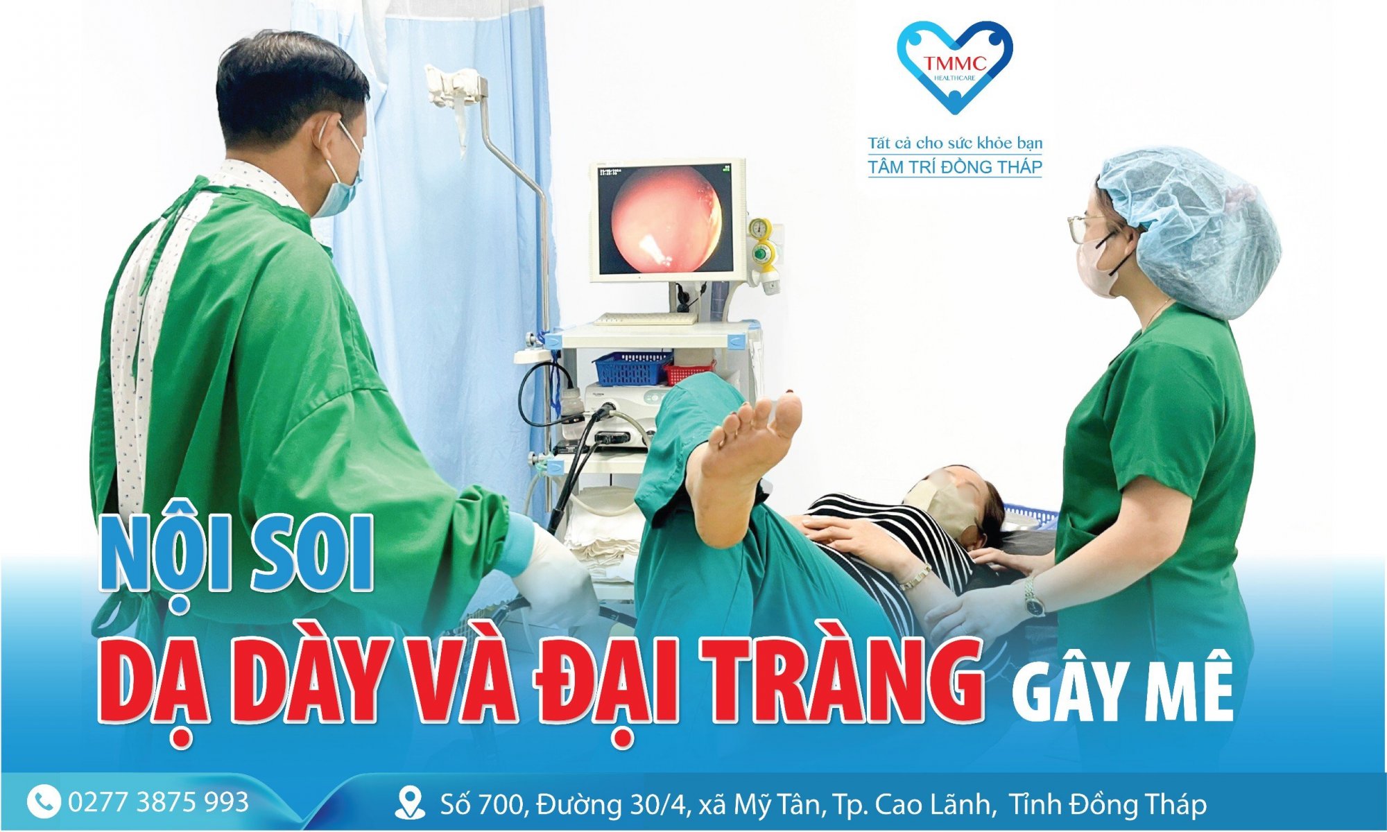 Nội soi dạ dày và đại tràng gây mê