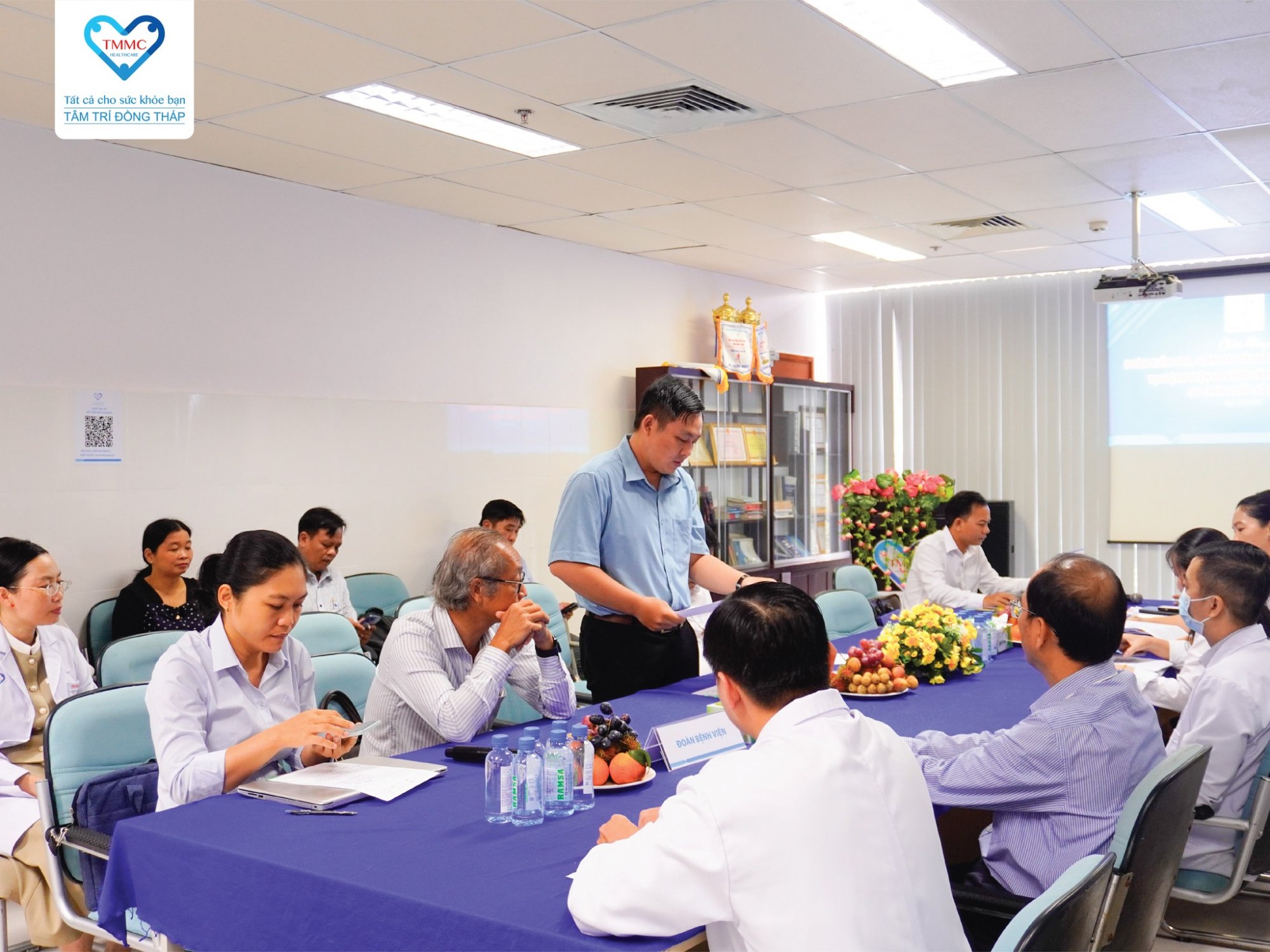 Đoàn kiểm tra Sở Y Tế Đồng Tháp kiểm tra, giám sát Bệnh viện Tâm Trí Đồng Tháp 6 tháng đầu năm 2025