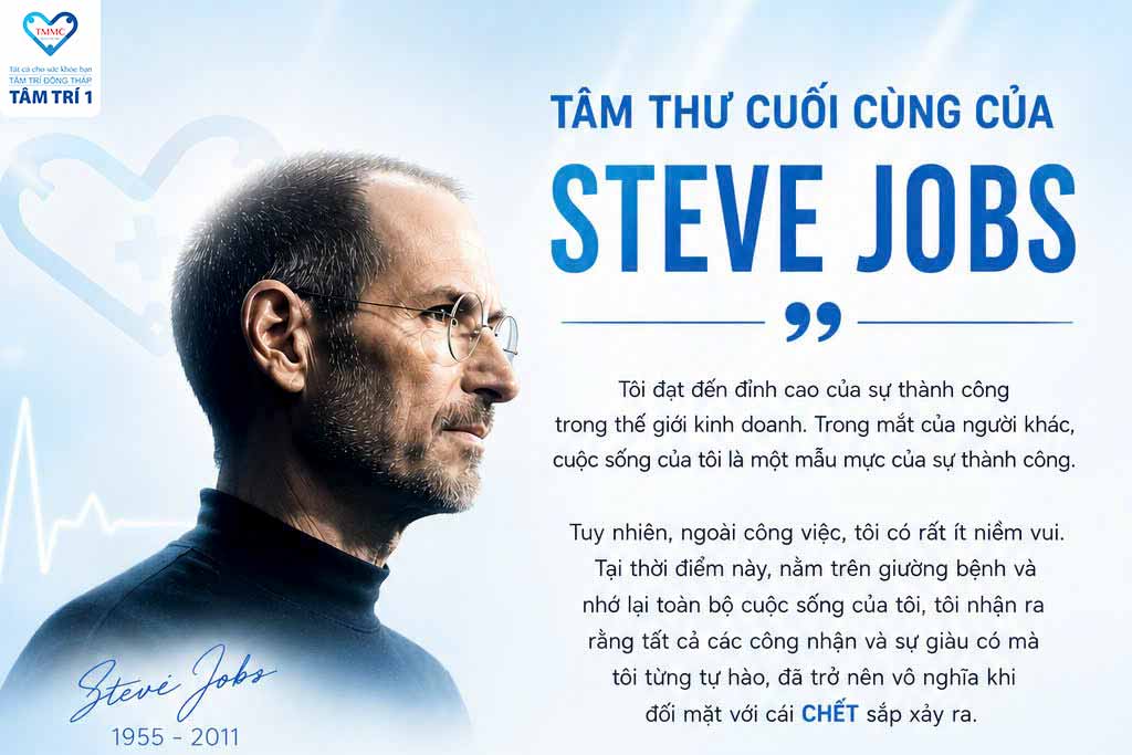 Thông điệp từ bức tâm thư cuối cùng của Steve Jobs