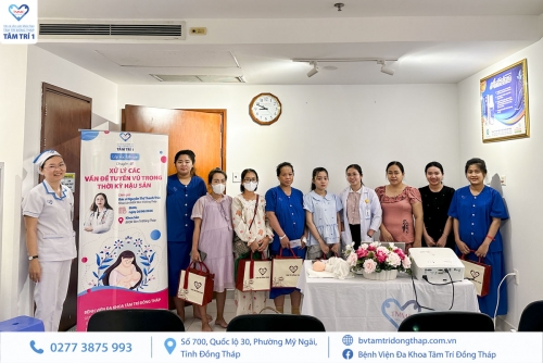 Lớp học tiền sản chuyên đề: "Xử lý các vấn đề tuyến vú trong thời kỳ hậu sản"