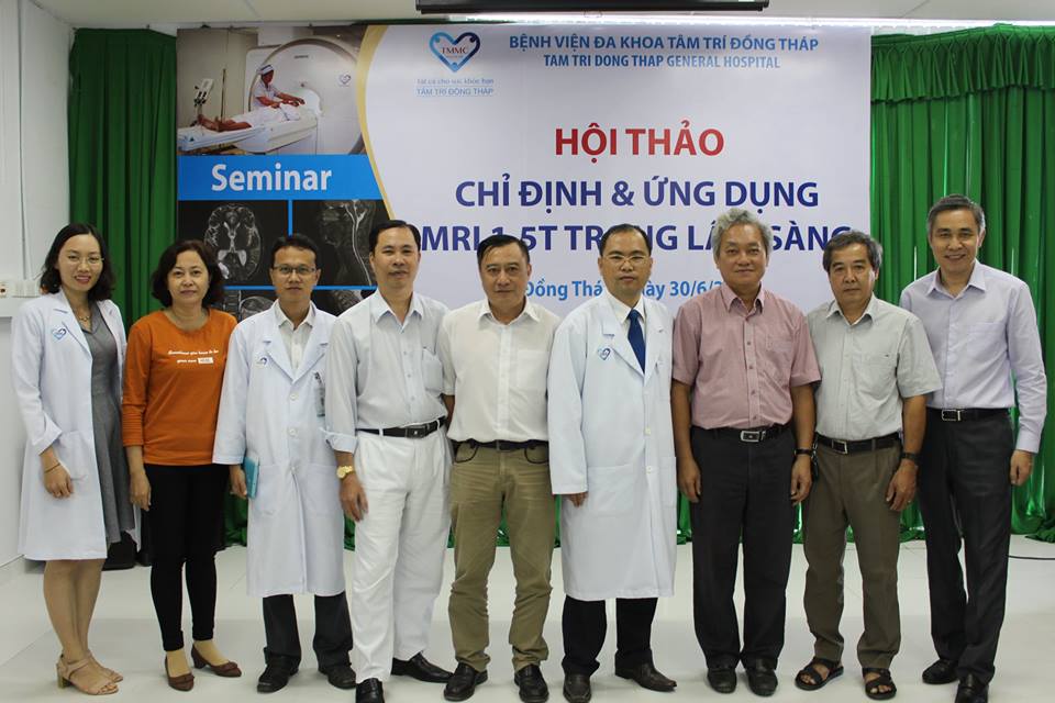 Bệnh viện Tâm Trí Đồng Tháp tổ chức Hội thảo khoa học về Chỉ định & Ứng dụng MRI 1.5 tesla trong lâm sàng