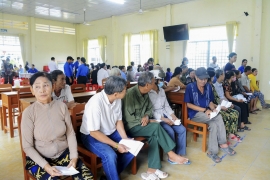 Hưởng ứng Ngày Thương binh - Liệt sĩ 27/7: BVĐK Tâm Trí Đồng Tháp khám sức khỏe miễn phí cho hơn 300 người có công và gia đình chính sách