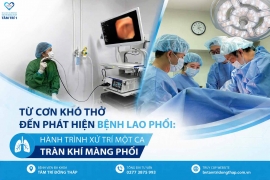 Từ cơn khó thở đến phát hiện bệnh lao phổi: Hành trình xử trí một ca tràn khí màng phổi