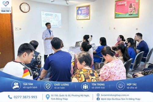 Lớp học tiền sản chuyên đề: Các xét nghiệm cần thiết trong thai kỳ