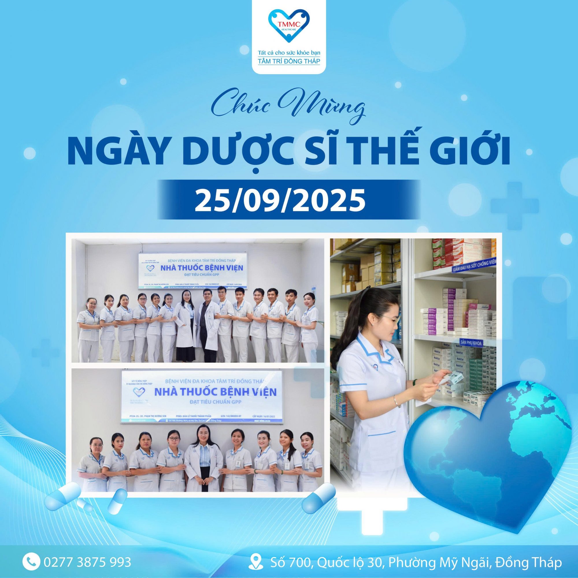 Chúc mừng Ngày Dược sĩ Thế giới 25/9