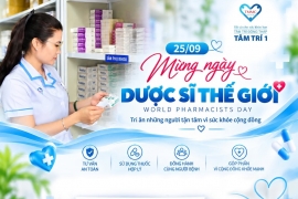 Chúc mừng Ngày Dược sĩ Thế Giới 25/09/2026: Tận tâm trong từng viên thuốc, trọn vẹn một niềm tin