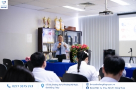 BVĐK Tâm Trí Đồng Tháp tổ chức đào tạo y khoa liên tục về tiêm chủng cho người lớn tuổi có bệnh lý nền
