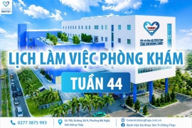 Lịch làm việc tuần 44 (26/10-01/11/2026)