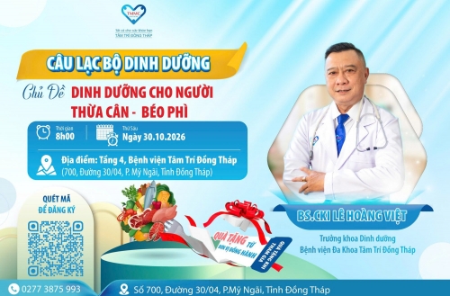 CLB Dinh dưỡng - Chủ đề “Dinh dưỡng cho người thừa cân - béo phì”