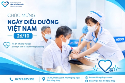 Chúc mừng Ngày Điều dưỡng Việt Nam 26/10