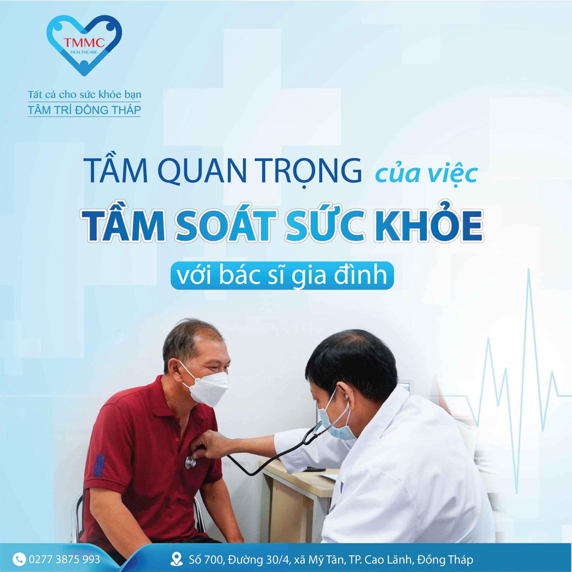 Tầm quan trọng của tầm soát sức khỏe với bác sĩ gia đình