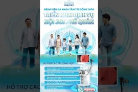 Bệnh viện Đa khoa Tâm Trí Đồng Tháp triển khai dịch vụ Nội soi phế quản