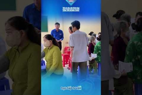 Hoạt động khám bệnh, cấp thuốc miễn phí cho người dân xã Tân Khánh Đông, Tp. Sa Đéc