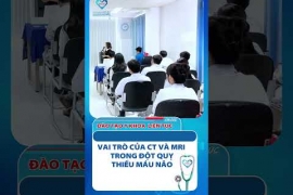 BVĐK Tâm Trí Đồng Tháp tổ chức chương trình đào tạo y khoa liên tục về vai trò của CT và MRI trong đột quỵ thiếu máu não cấp